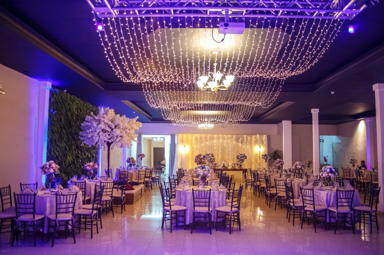Salão decorado do Grand Hall Freguesia do Ó